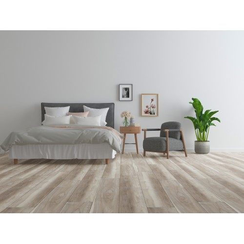 Luxury Vinyl Click-Lock Flooring - Milano Oak